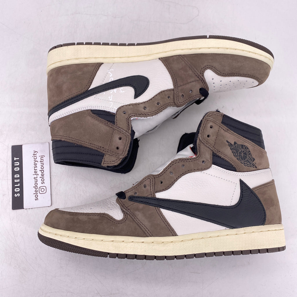 Air Jordan 1 Retro High OG "Travis Scott Mocha" 2019 New Size 10