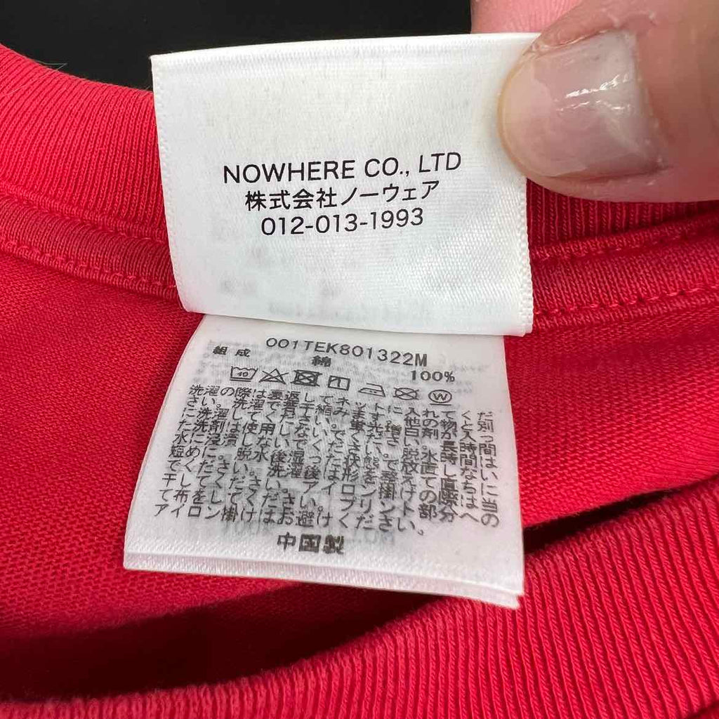 Bape T-Shirt "LUX SPORT" Red Used Size XL