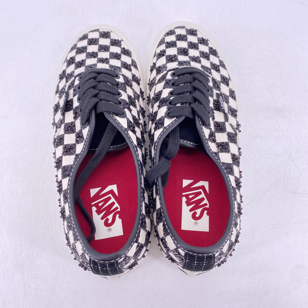 Vans LX Authentic 44 "Beaded Checkerboard"  New Size 8