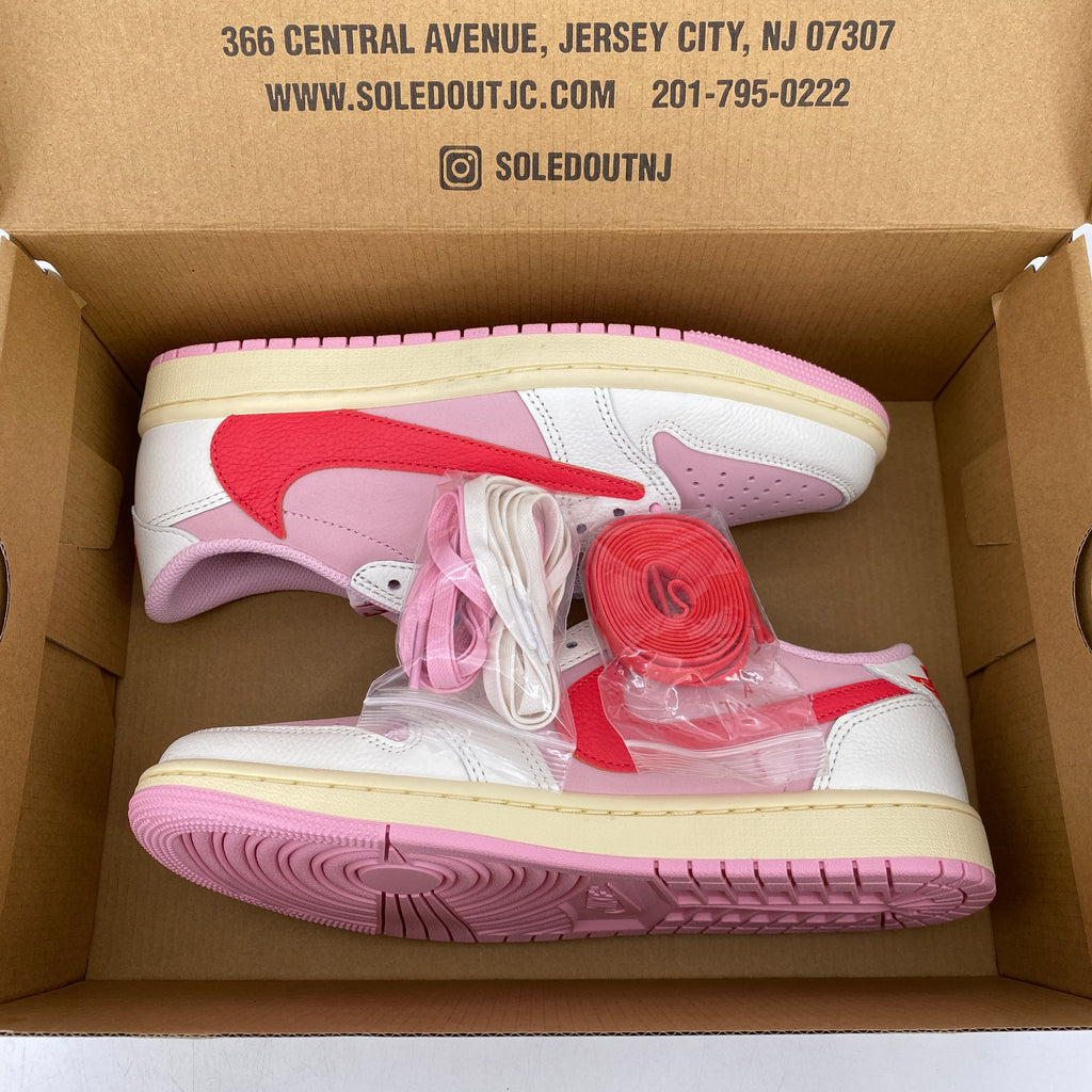 Air Jordan 1 Low OG SP "Travis Scott Sail Tropical Pink" 2026 New Size 7