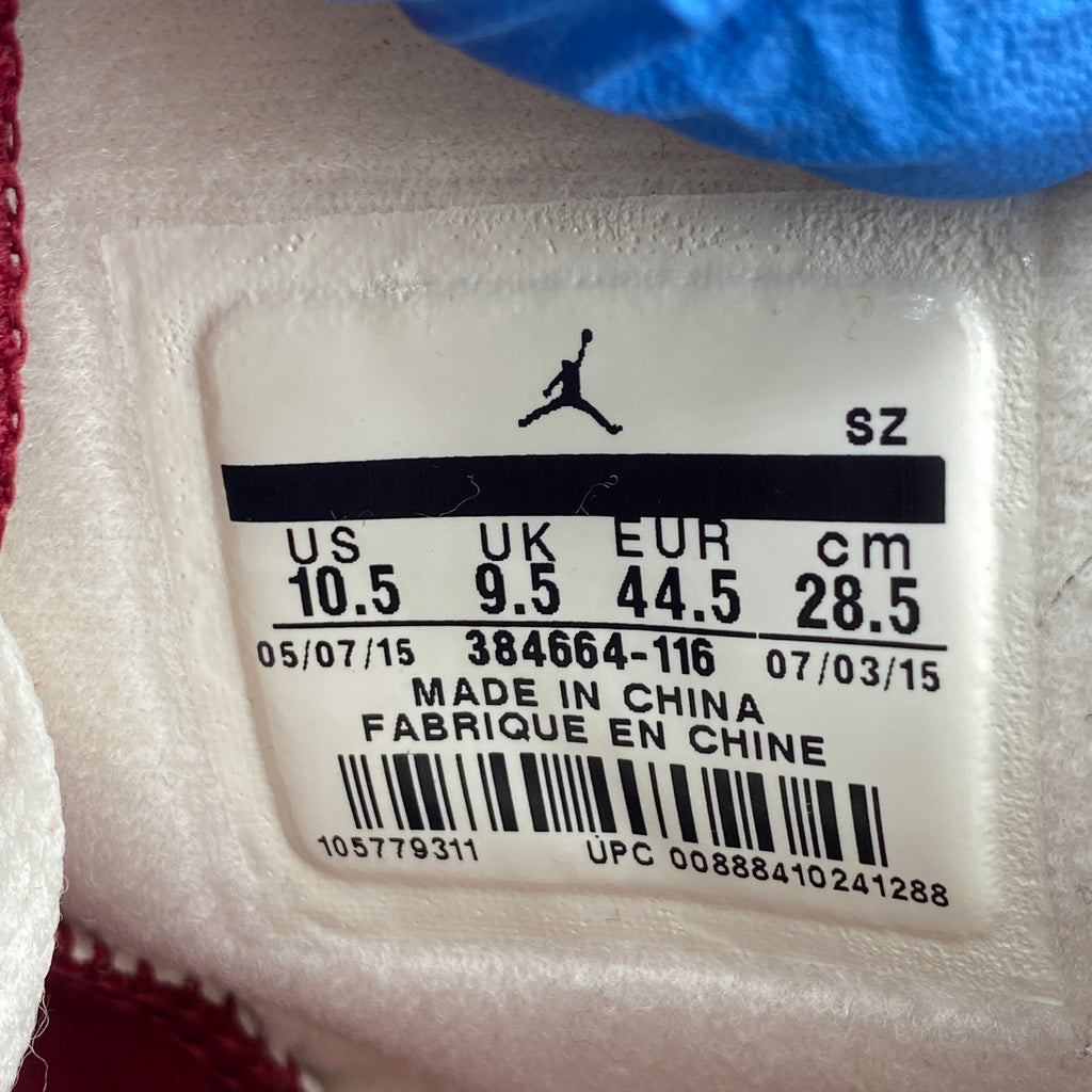 Air Jordan 6 Retro "Maroon" 2015 Used Size 10.5