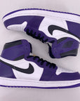 Air Jordan 1 Retro High OG "Court Purple 2.0" 2020 Used Size 8.5