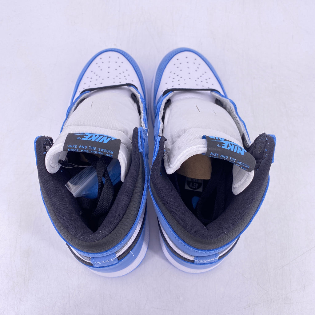 Air Jordan (GS) 1 Retro High OG "University Blue" 2021 New Size 4.5Y