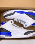 Air Jordan 3 Retro "Racer Blue" 2021 Used Size 9.5