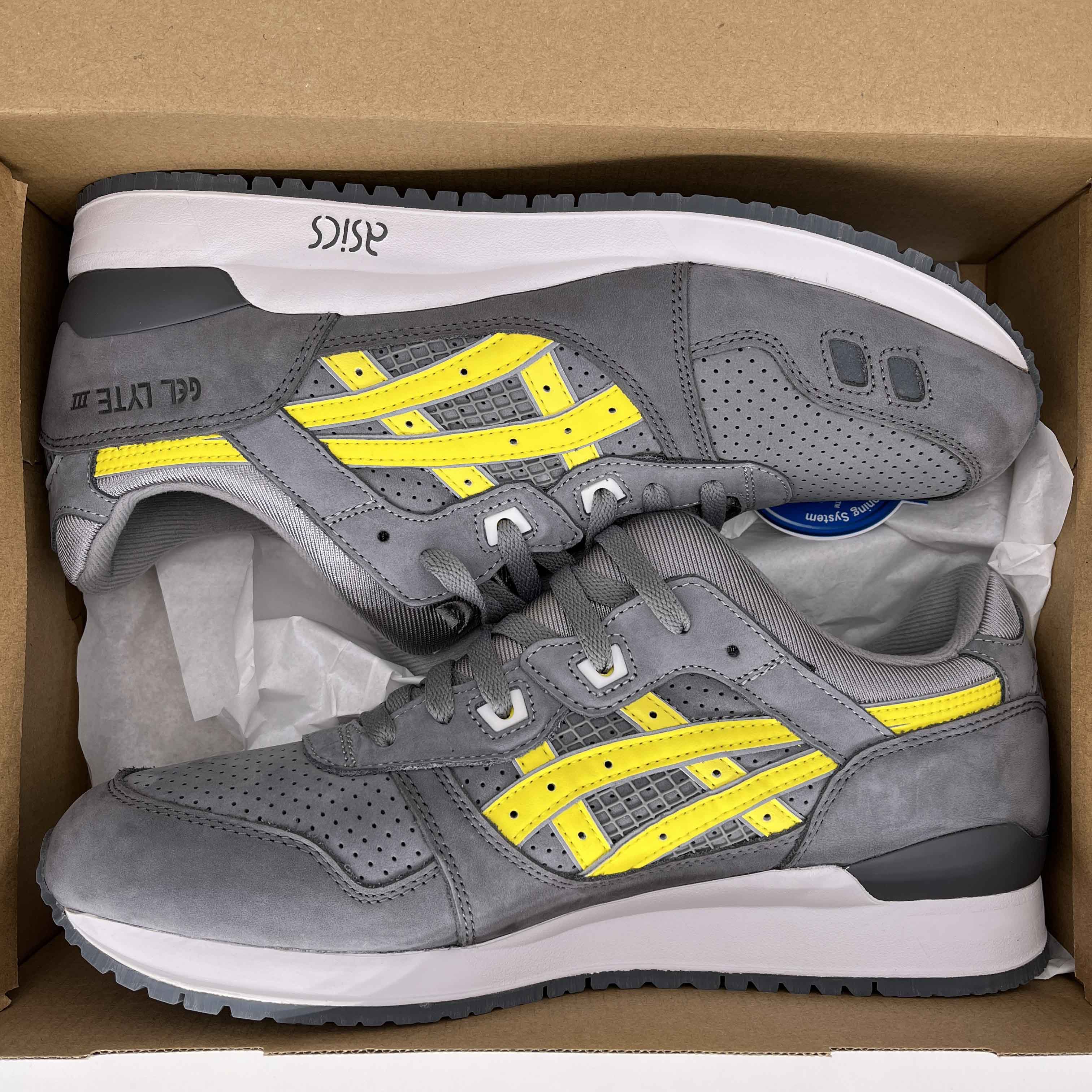 Asics Gel-Lyte 3 &quot;Super Yellow&quot; 2023 New (Cond) Size 11