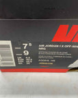 Air Jordan 1 Retro High OG "Off White Unc" 2018 New (Cond) Size 7.5