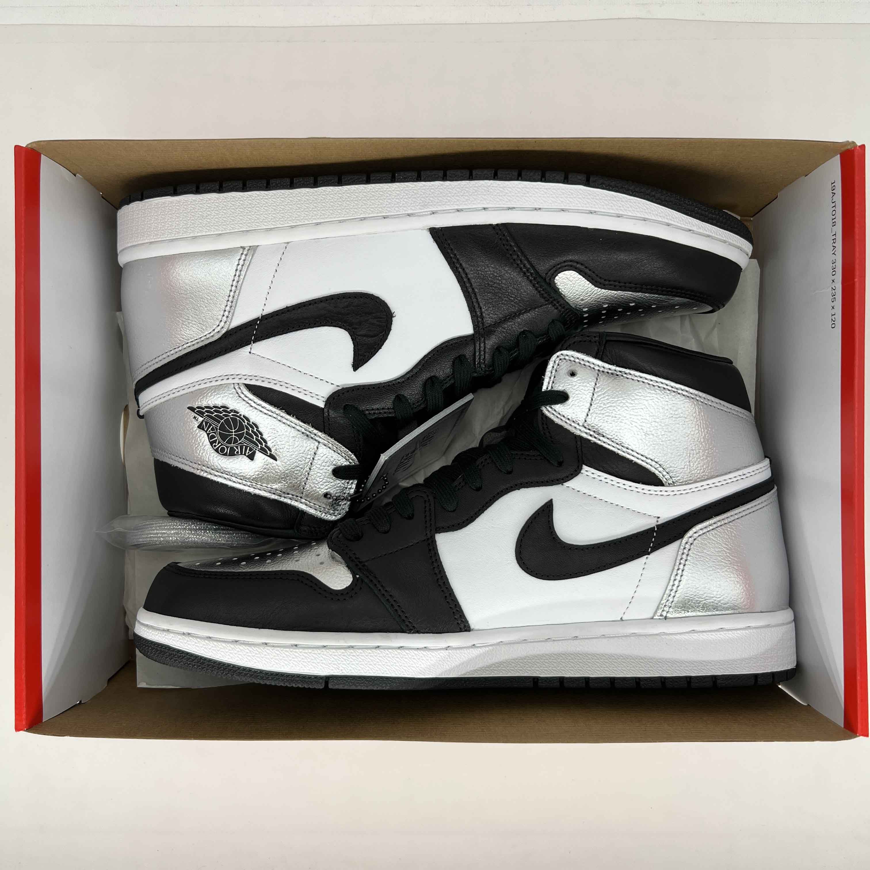 Air Jordan (W) 1 Retro High OG Silver Toe 2021 Size 10.5W –  Icse-conferences Shops