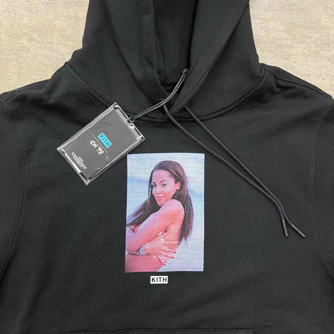 Kith &quot;AALIYAH ROCK THE BOAT&quot; Black New Size L