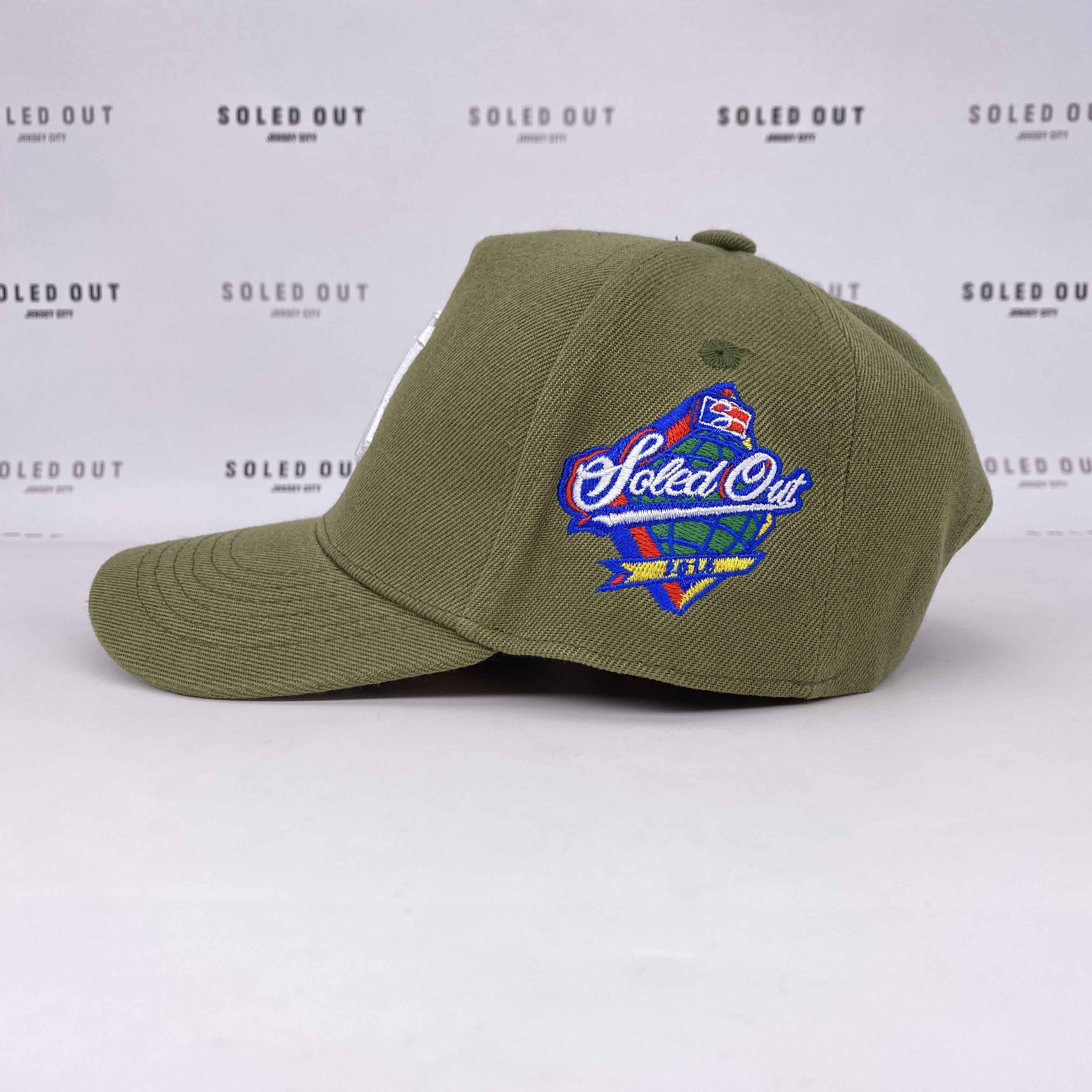 Soled Out (KIDS) Snapback "ACRYLIC WOOL BLEND" New Military Green Size OS