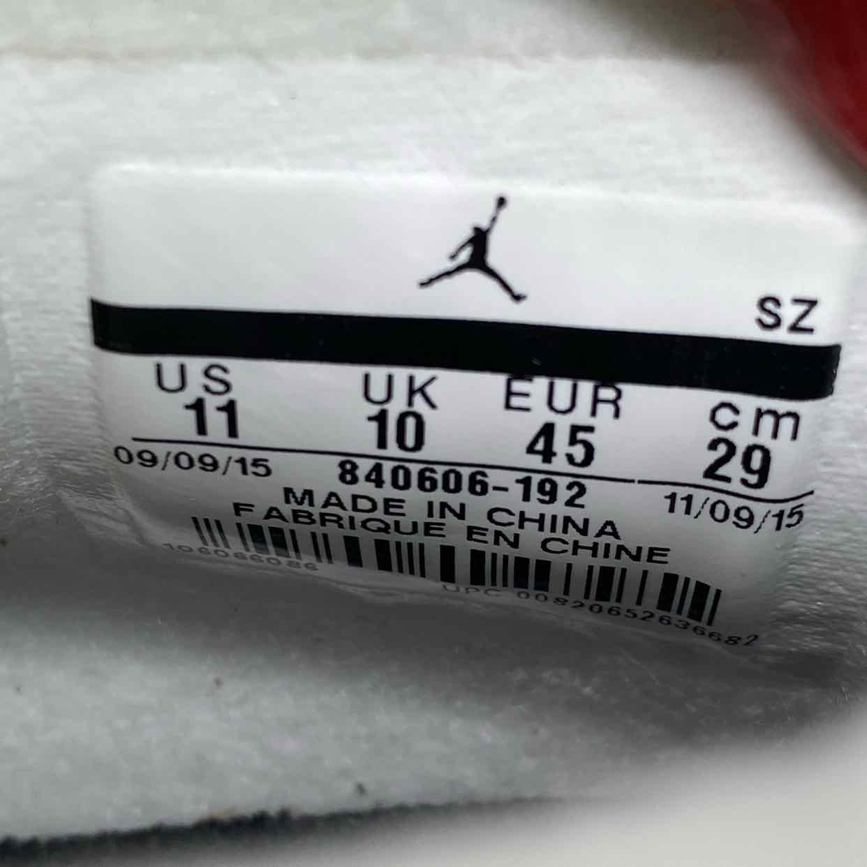 Air Jordan 4 Retro "White Cement" 2016 New Size 11
