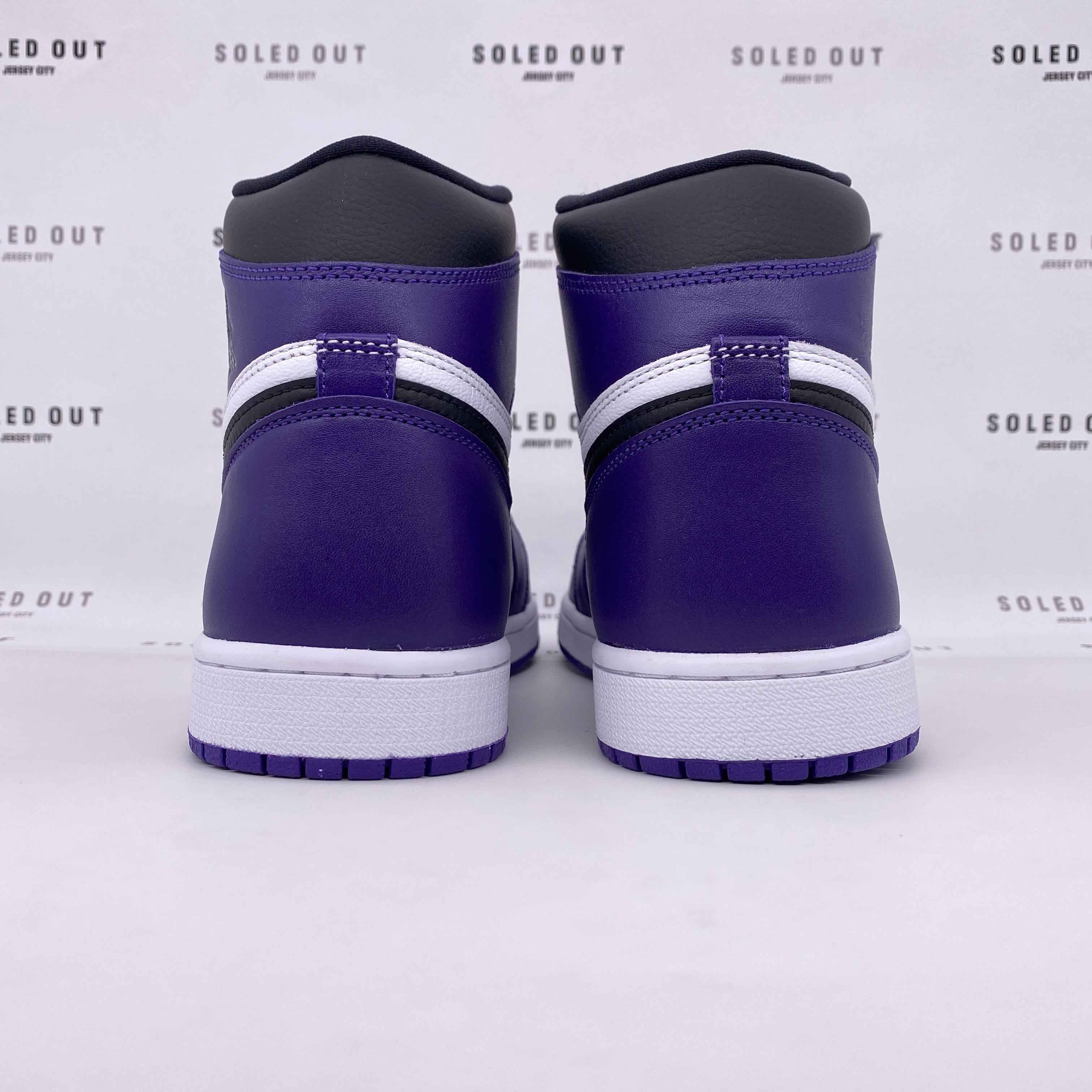 Air Jordan 1 Retro High OG &quot;Court Purple 2.0&quot; 2020 New Size 10