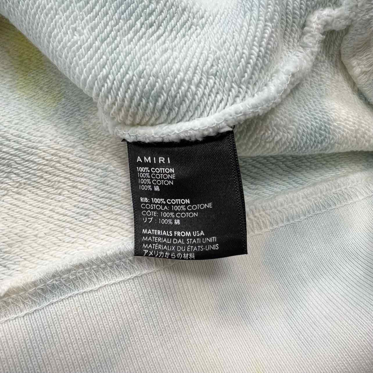 Amiri Crewneck Sweater &quot;TIE DYE&quot; Multicolor Used Size XL