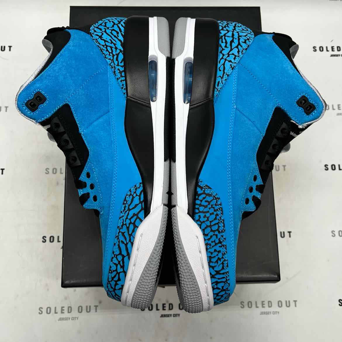Air Jordan 3 Retro "Powder Blue" 2014 New Size 10
