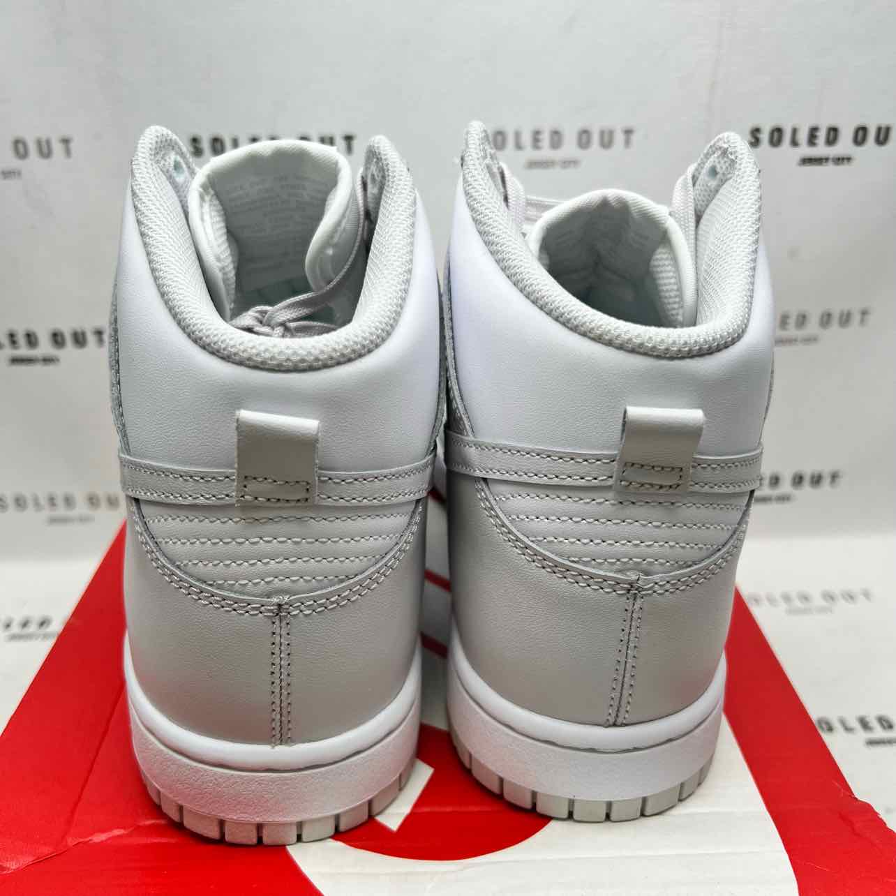 Nike Dunk High Retro &quot;Vast Grey&quot; 2021 New Size 9.5