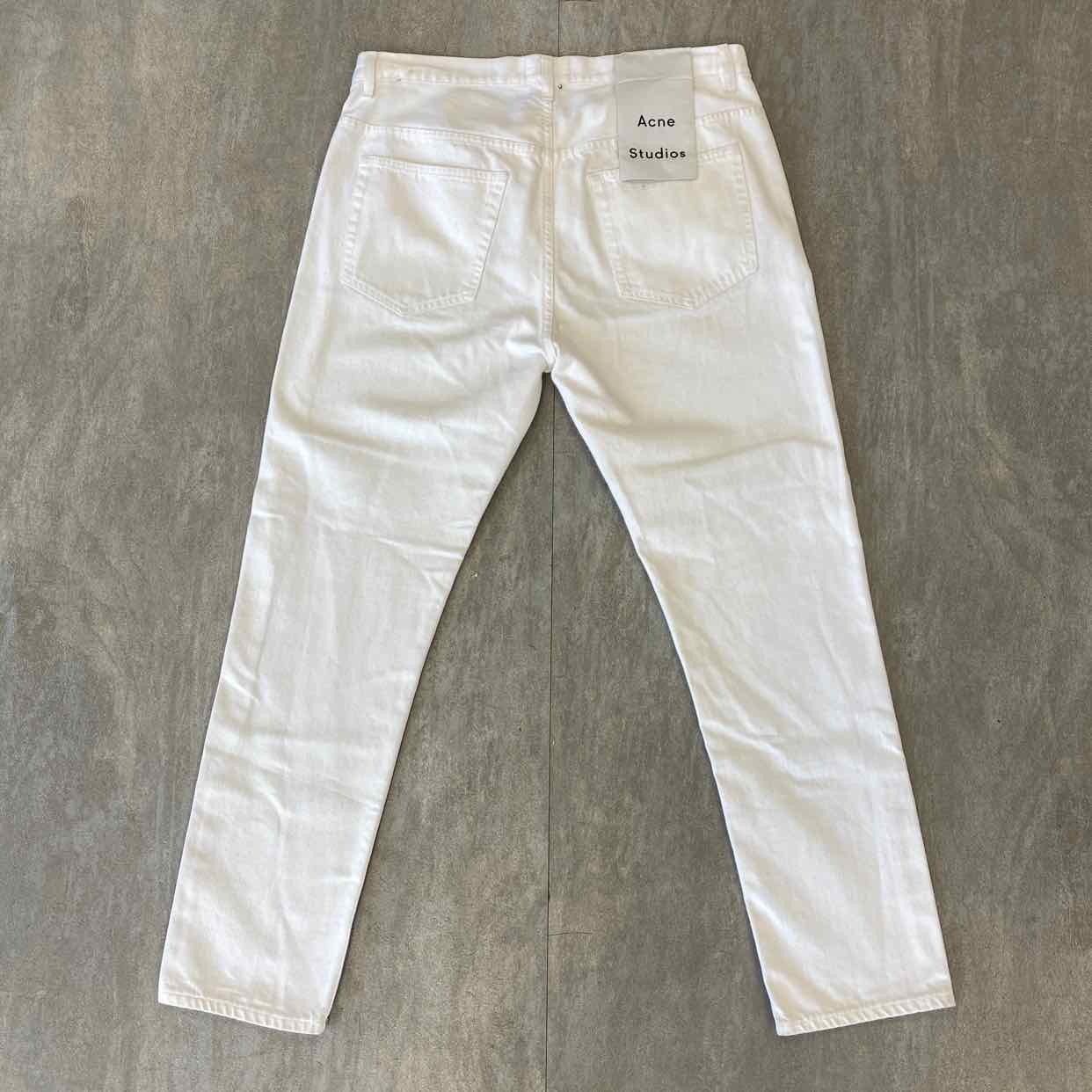Acne Studios Pants &quot;RELAXED&quot; White Used Size 36