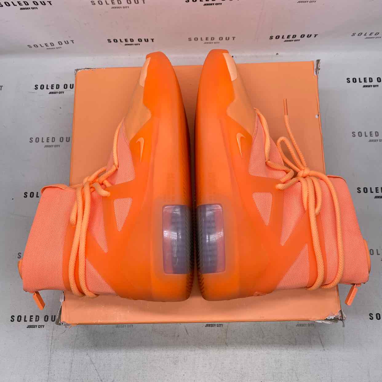 Nike Air Fear of God 1 "Orange Pulse" 2019 Used Size 10