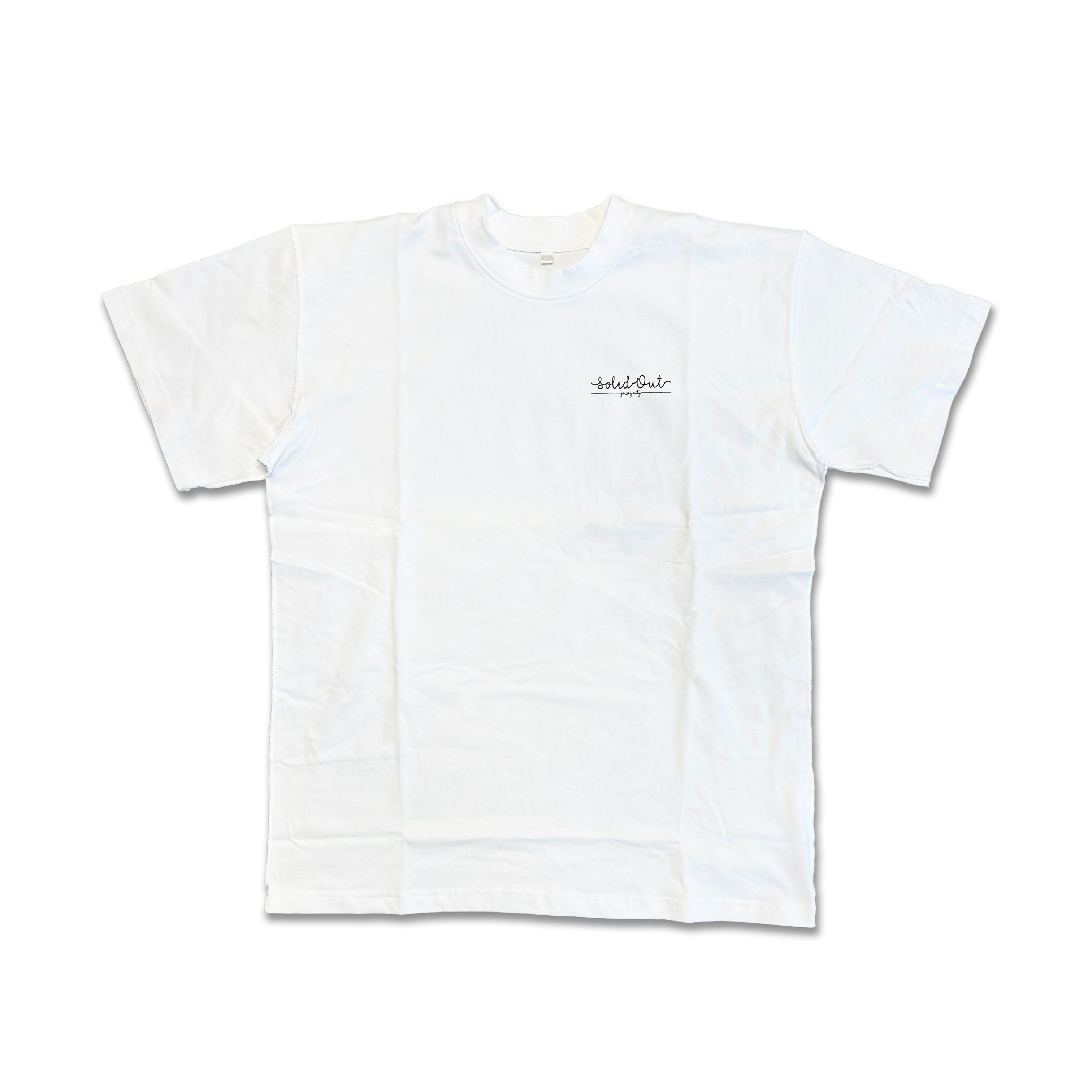 Soled Out T-Shirt &quot;SHOP&quot; White New Size S