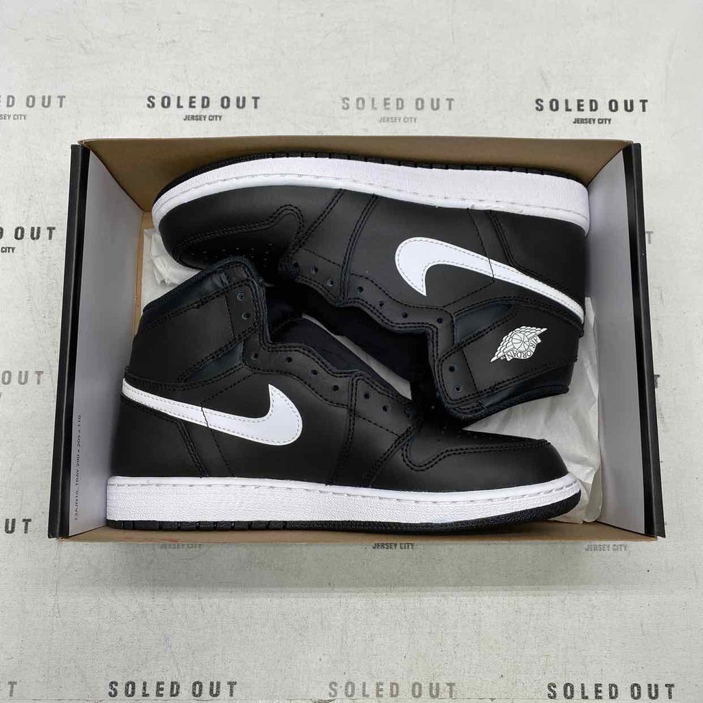 Air Jordan (GS) 1 Retro High OG "Ying Yang Black" 2016 New Size 6.5Y