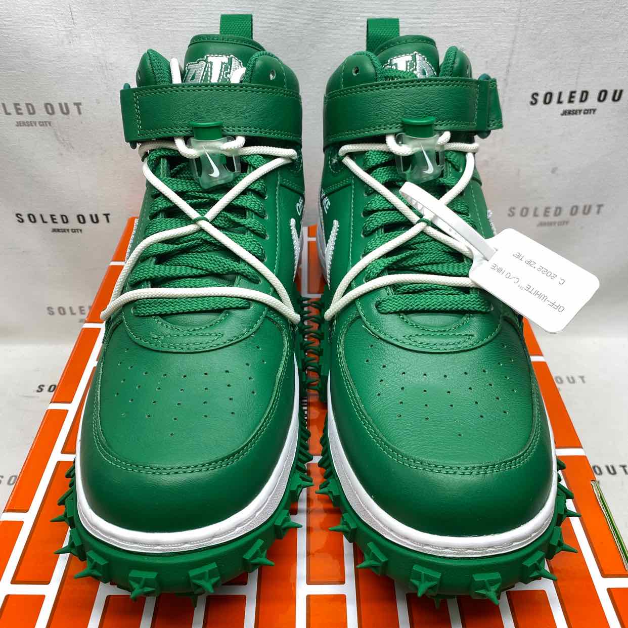 Nike Air Force 1 Mid / OW &quot;Pine Green&quot; 2023 New Size 11