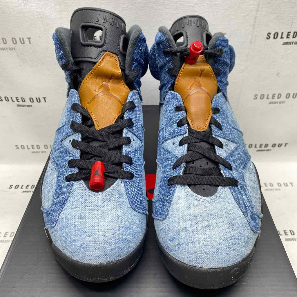 Air Jordan 6 Retro "Washed Denim" 2019 New (Cond) Size 9.5