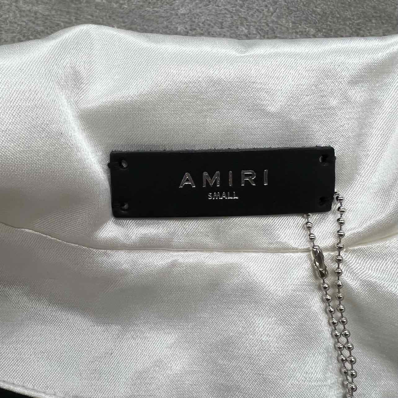 Amiri Track Jacket &quot;SIDE STRIPE&quot; Cream Used Size S