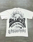 Hellstar T-Shirt "DANCING STARS BEAR" Cream New Size S