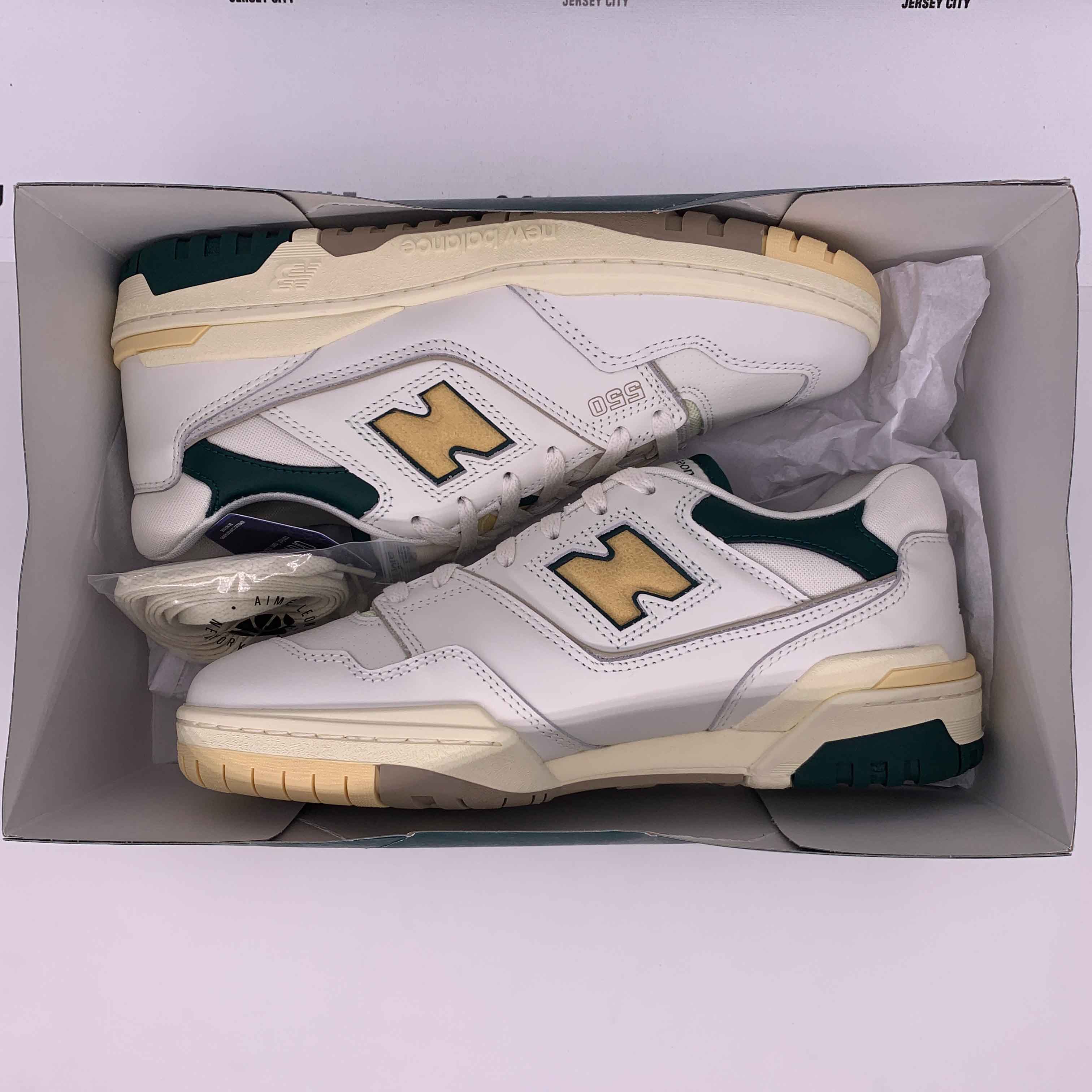 New Balance 550 / ALD &quot;Natural Green&quot; 2021 New Size 10.5