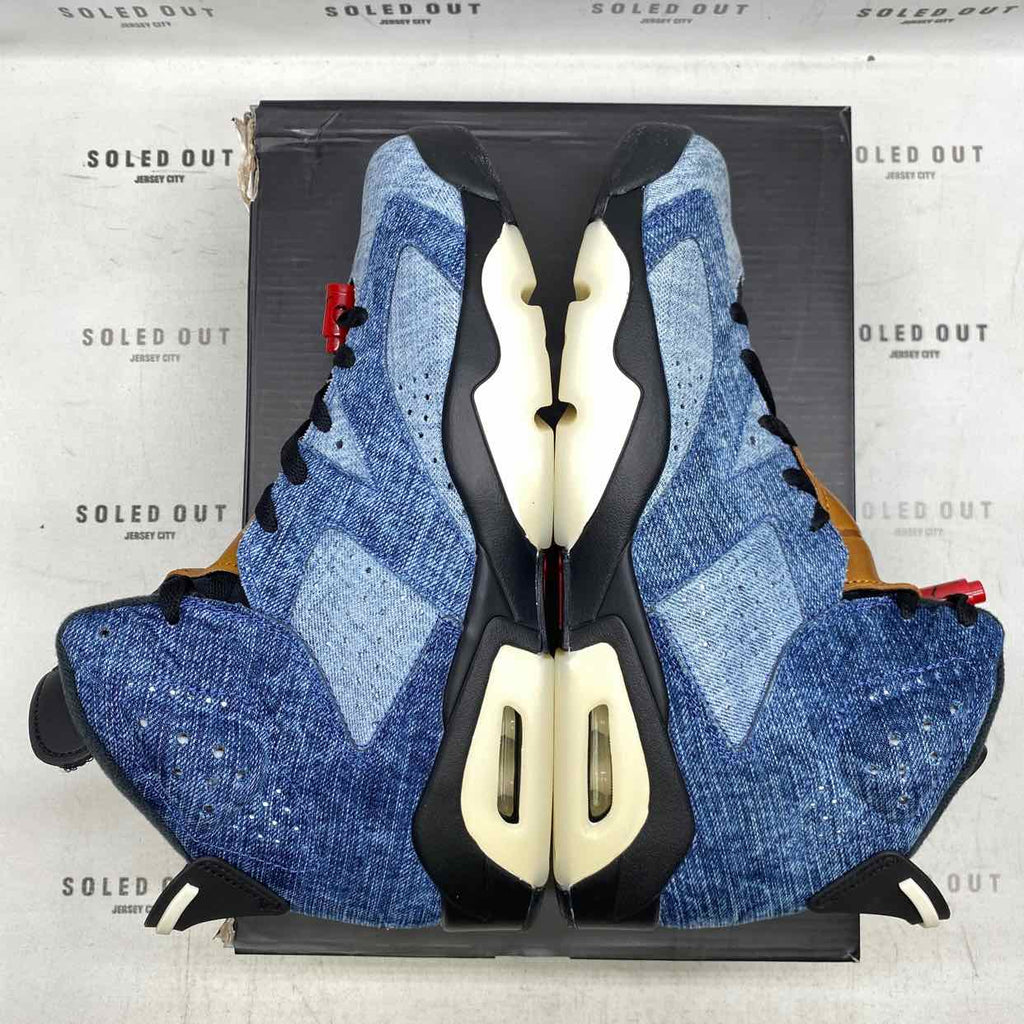 Air Jordan 6 Retro "Washed Denim" 2019 New (Cond) Size 9.5