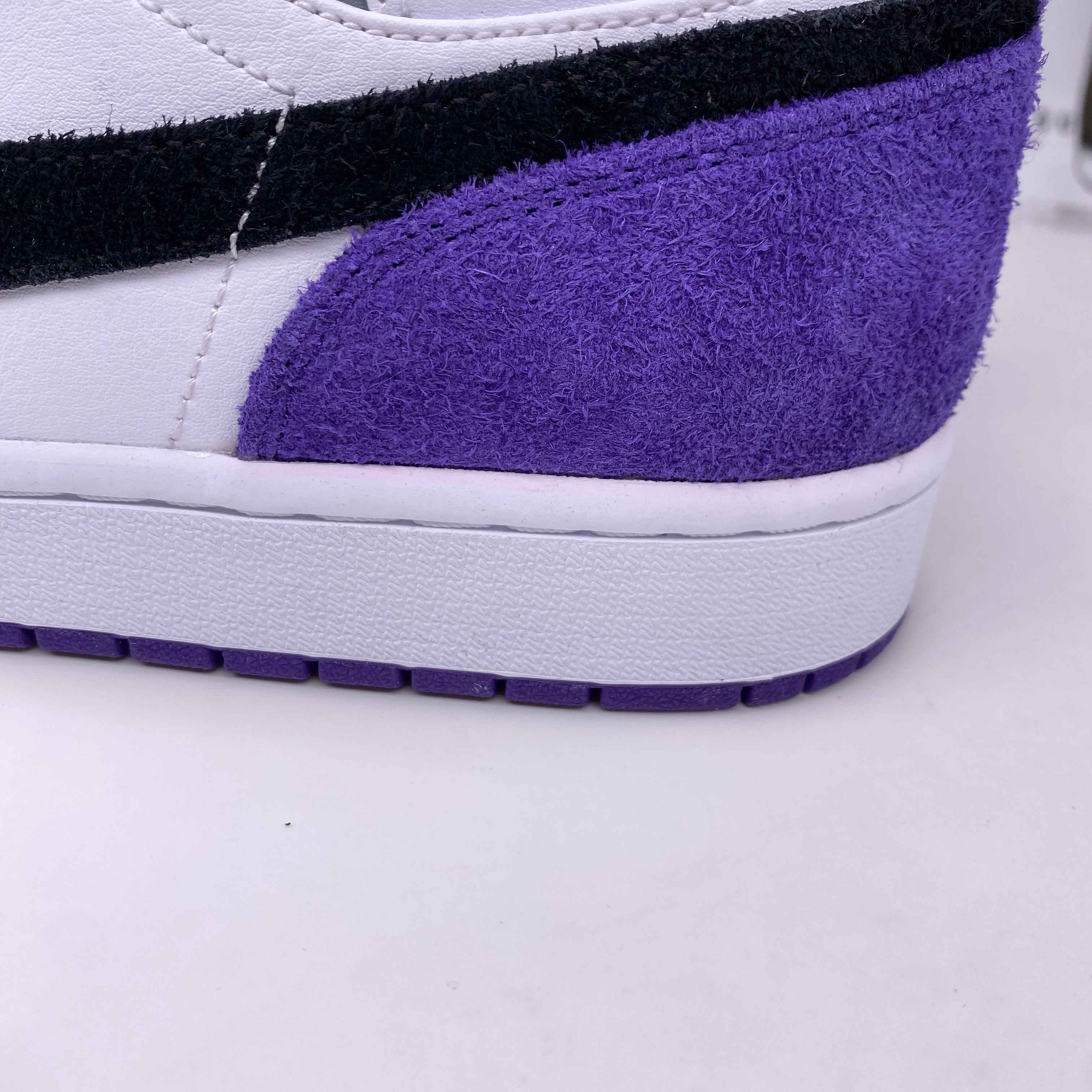 Air Jordan 1 Mid &quot;Purple&quot; 2020 New Size 13