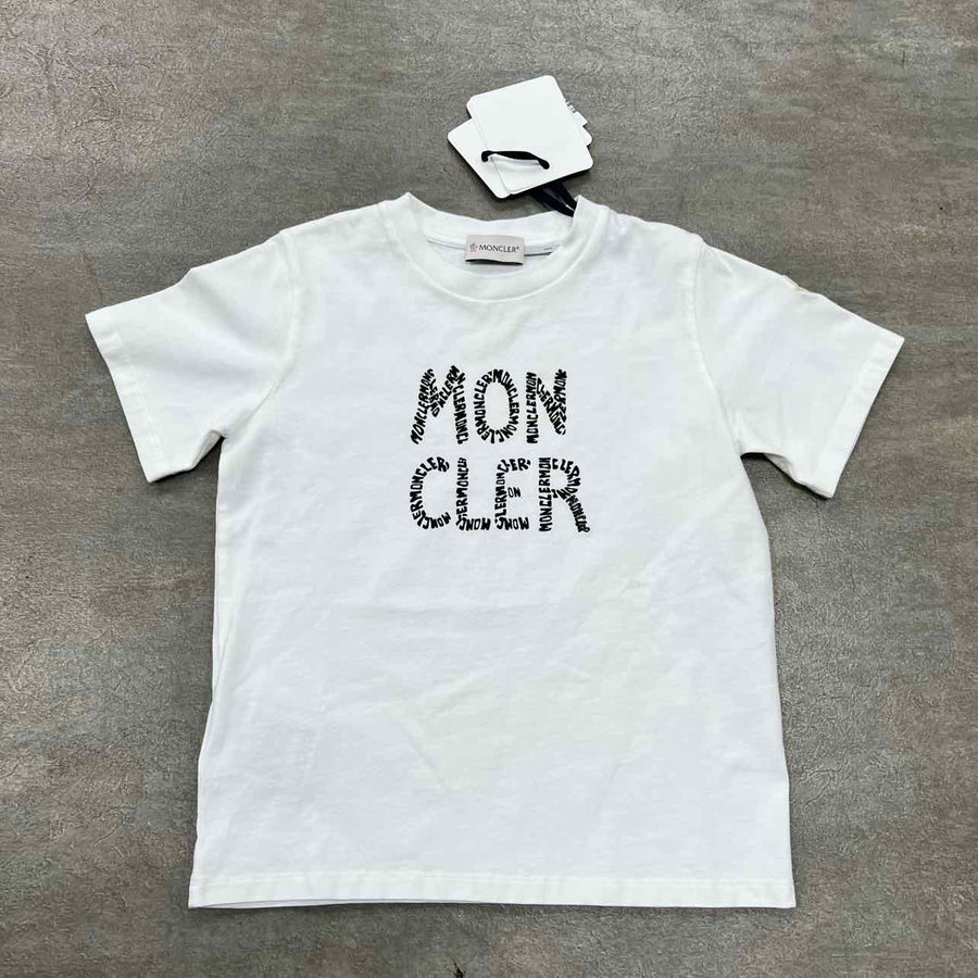 Moncler T-Shirt White New Size 8