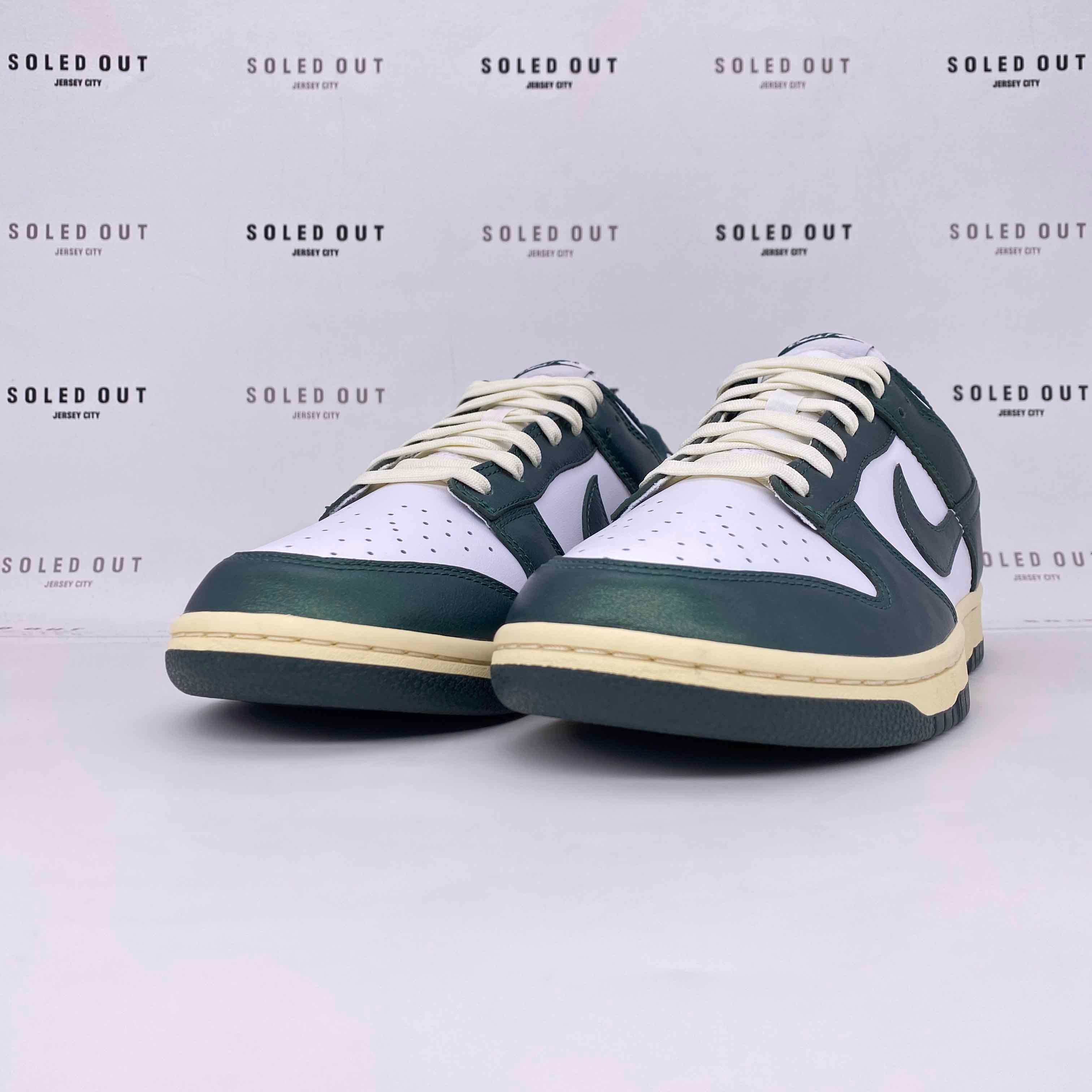 Nike (W) Dunk Low &quot;Vintage Green&quot; 2022 New Size 11.5W