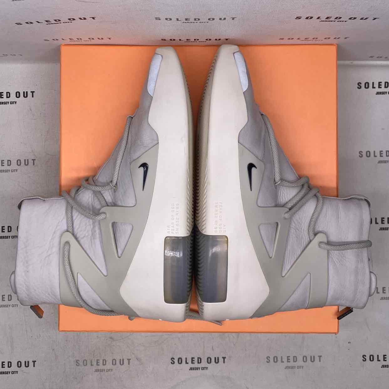 Nike Air Fear of God 1 &quot;Light Bone&quot; 2019 Used Size 10