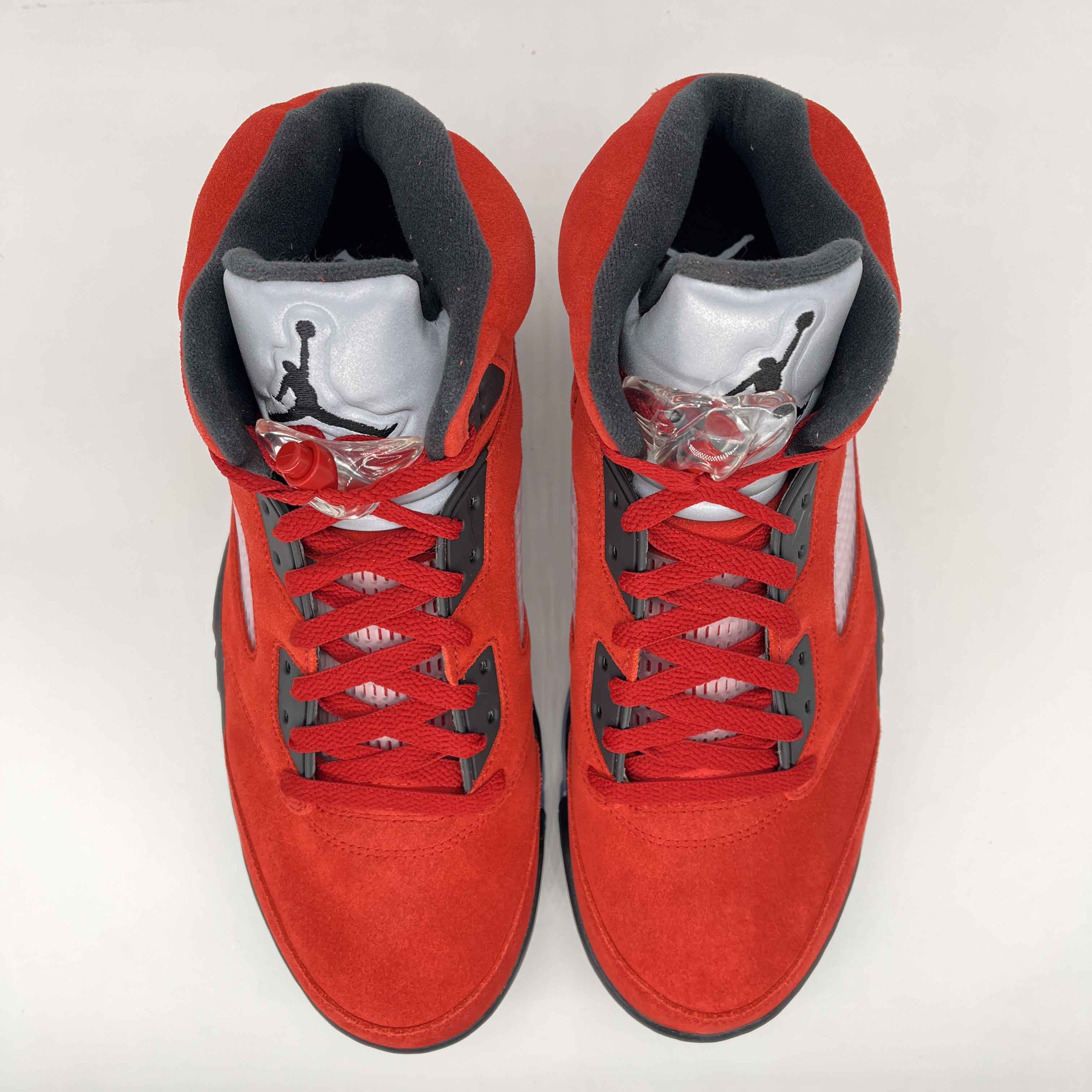 Air Jordan 5 Retro &quot;Raging Bull Red Suede&quot; 2021 New Size 11.5