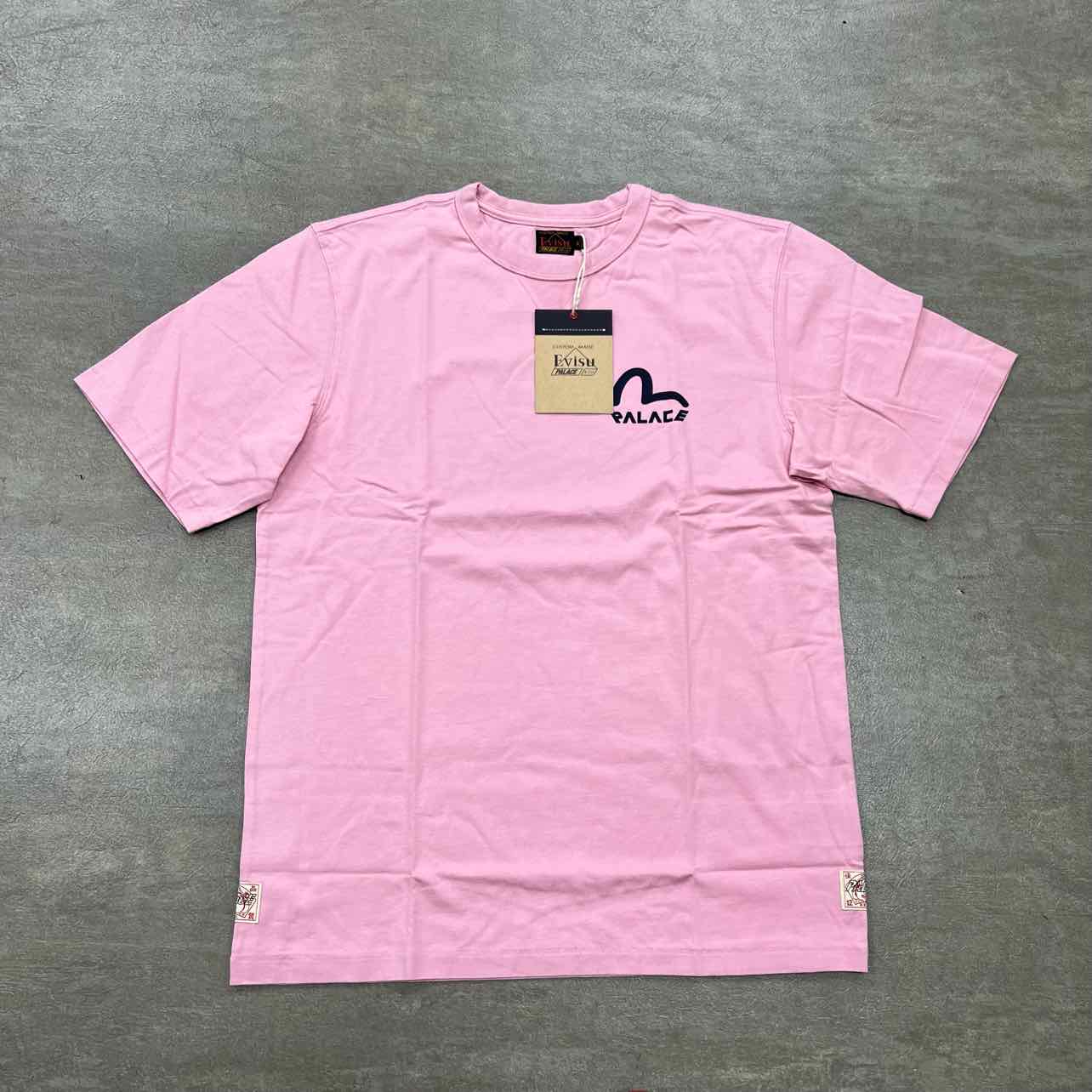 Palace T-Shirt &quot;SEAGULL&quot; Pink New Size XL
