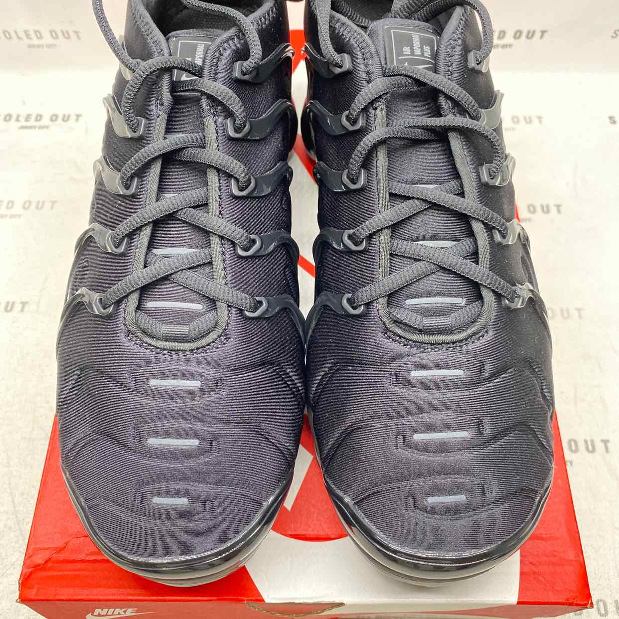 Nike Air Vapormax Plus &quot;Triple Black&quot; 2018 New Size 11