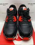 Nike Air Max 90 "Black Croc Infrared" 2015 Used Size 10