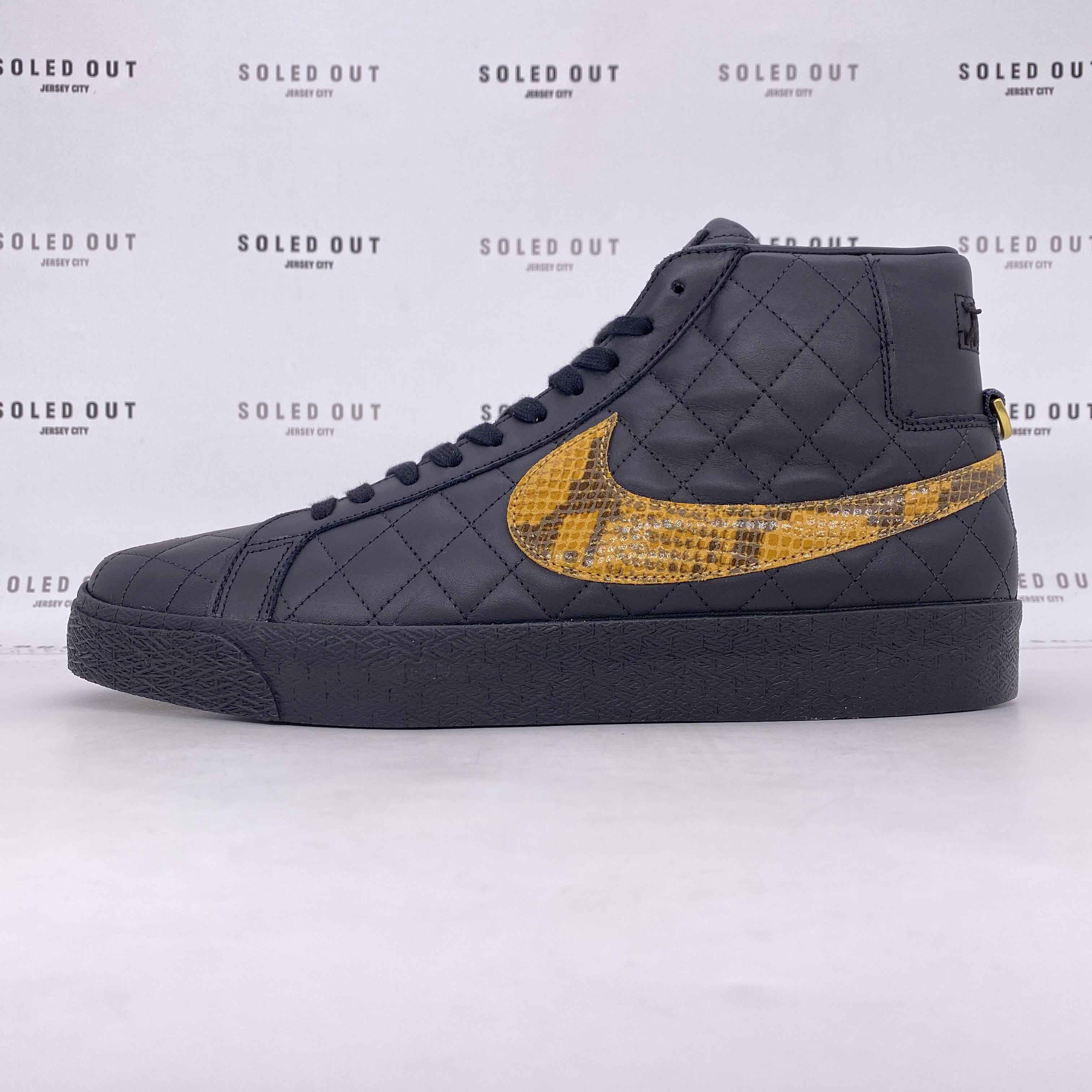 Nike SB Zoom Blazer Mid &quot;Supreme Black&quot; 2022 New Size 12