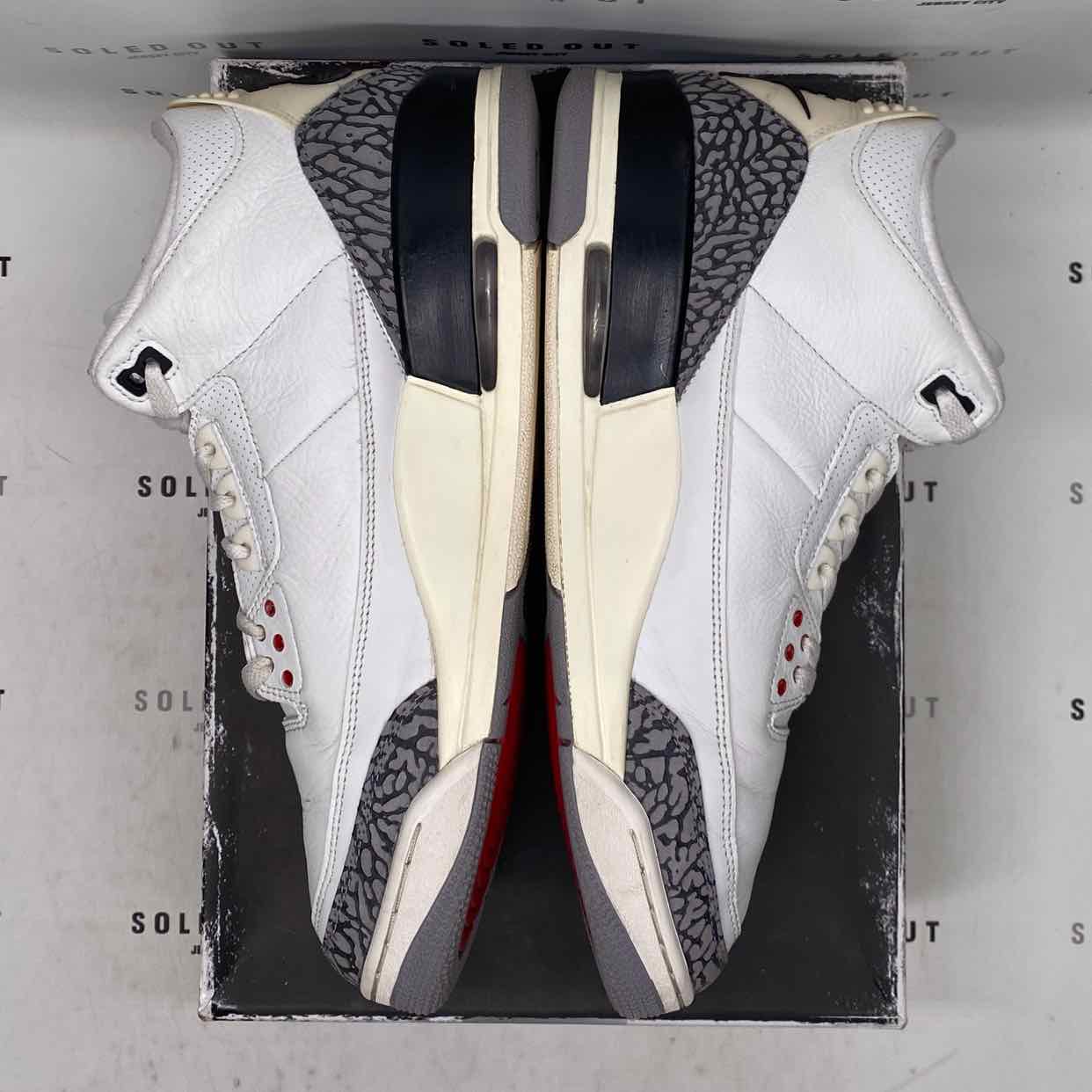 Air Jordan 3 Retro &quot;White Cement Reimagined&quot; 2023 Used Size 12