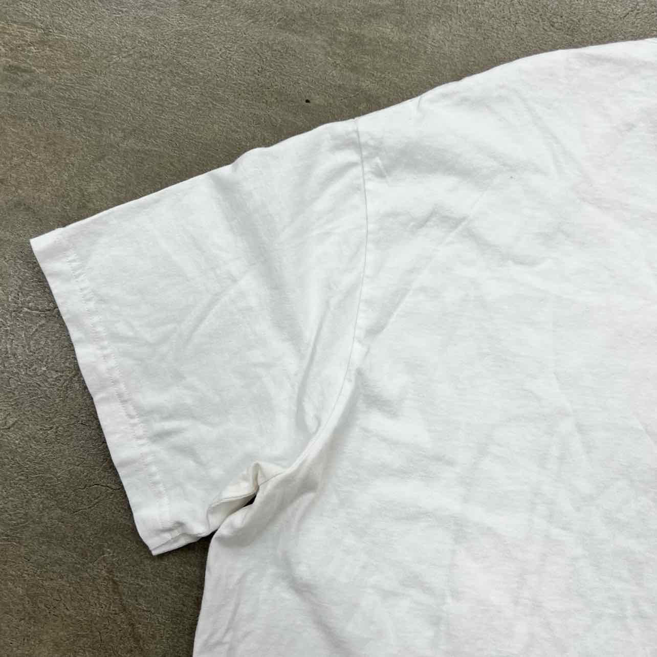 Lanvin T-Shirt &quot;T.V&quot; White Used Size XL