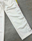 Palm Angels Track Pants "MISSONI" Cream Used Size 2XL