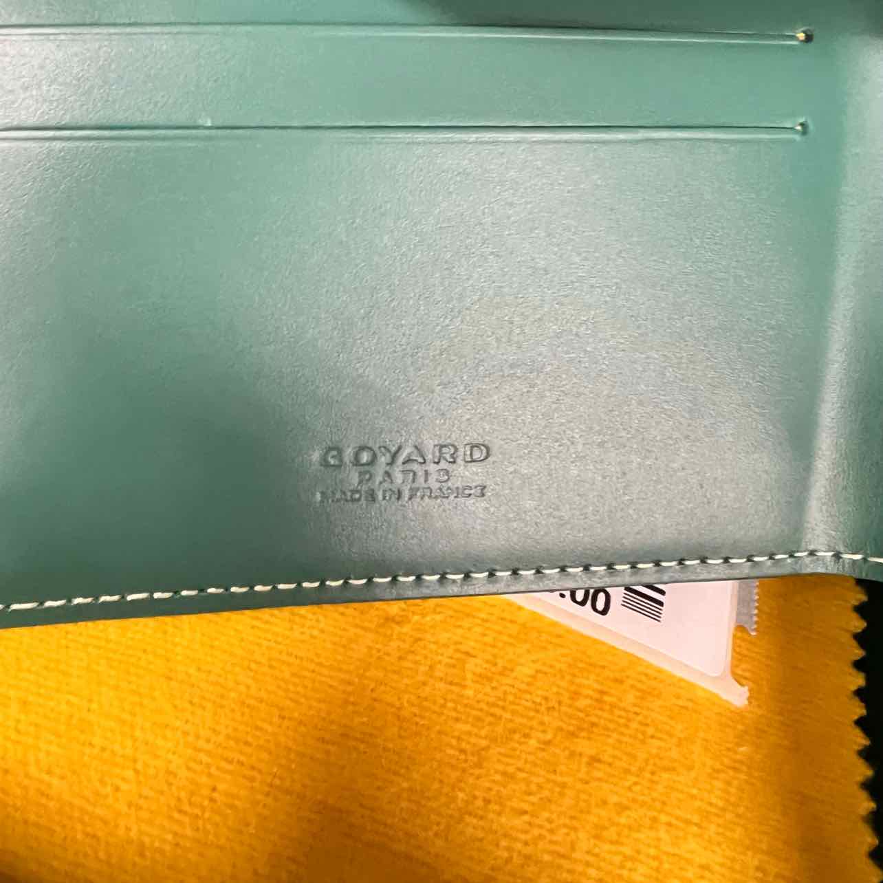 Goyard Wallet &quot;VICTOIRE COMPANION&quot; New Green Size OS