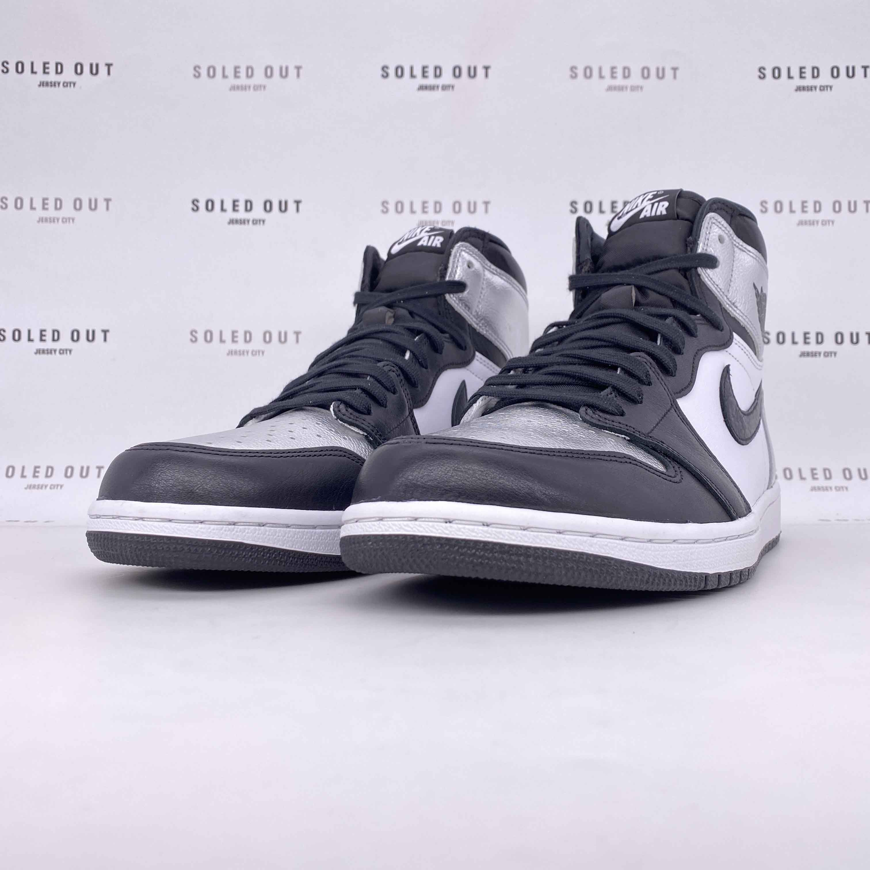Air Jordan (W) 1 Retro High OG &quot;Silver Toe&quot; 2021 New Size 10.5W