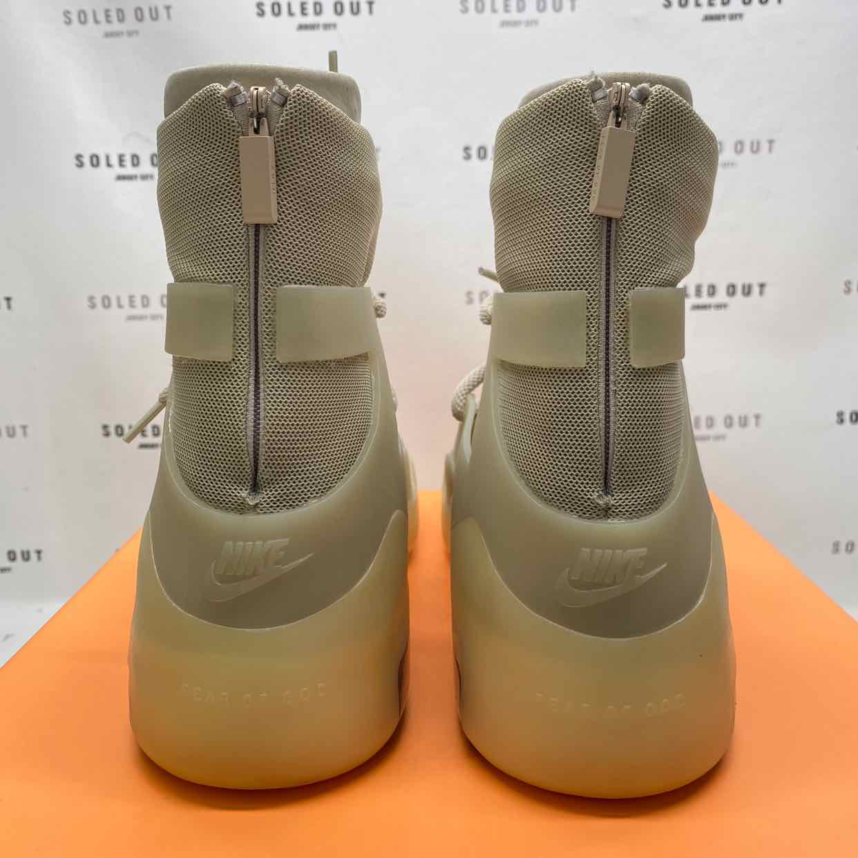 Nike Air Fear of God 1 &quot;OATMEAL&quot; 2019 Used Size 10
