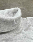 Kith Turtleneck "NECK LOGO" Grey Used Size 2XL