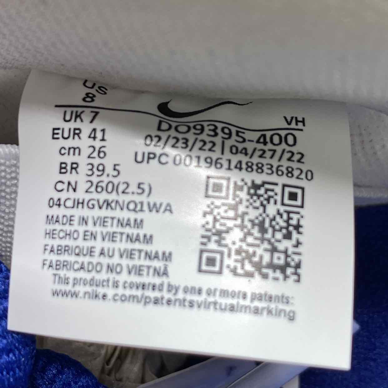 Nike SB Dunk Low "LA DODGERS" 2022 New Original Box Size 8
