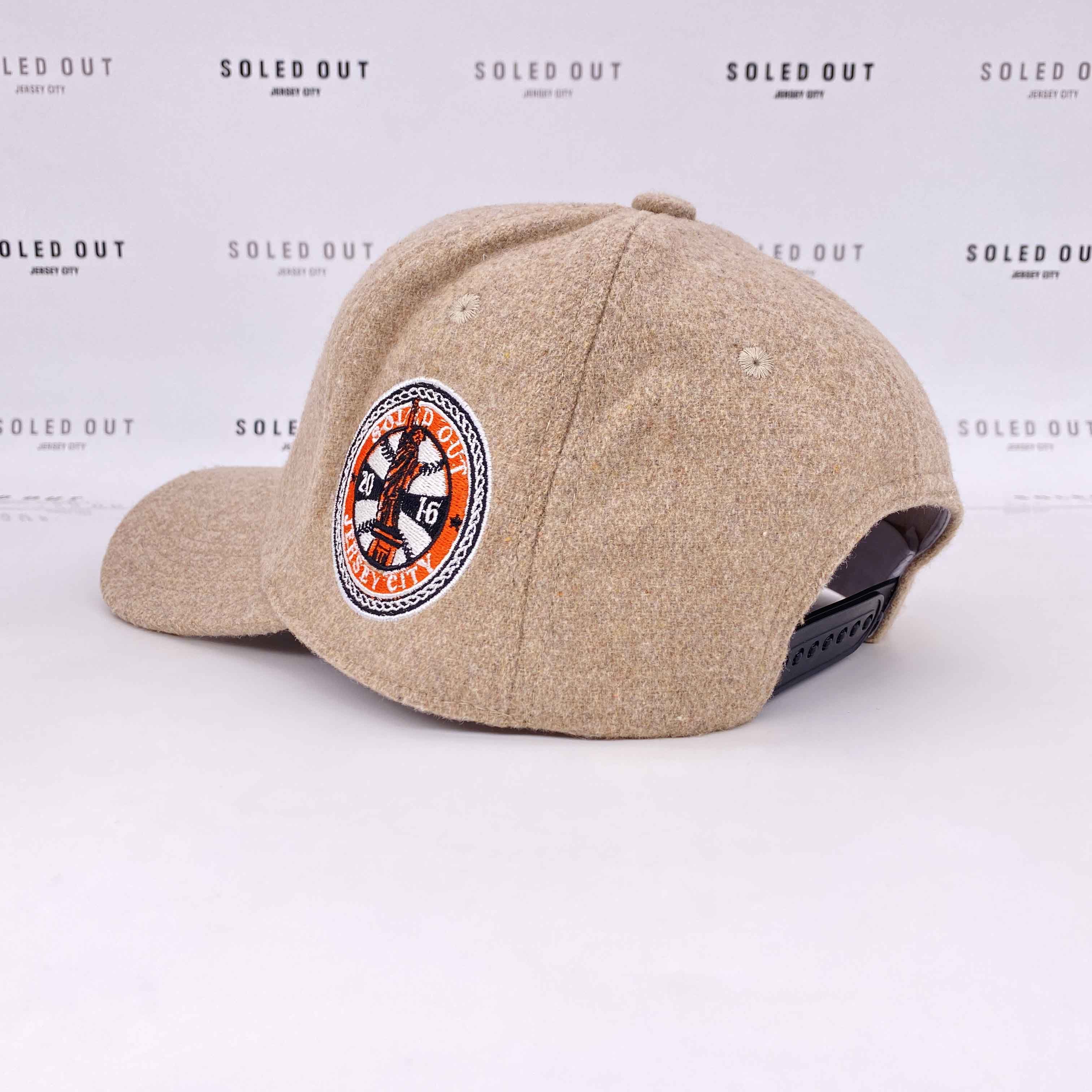 Soled Out Snapback &quot;WOOL TAUPE&quot; 2022 New Size OS