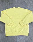 Supreme Crewneck Sweater "BOX LOGO" Pale Yellow New Size M