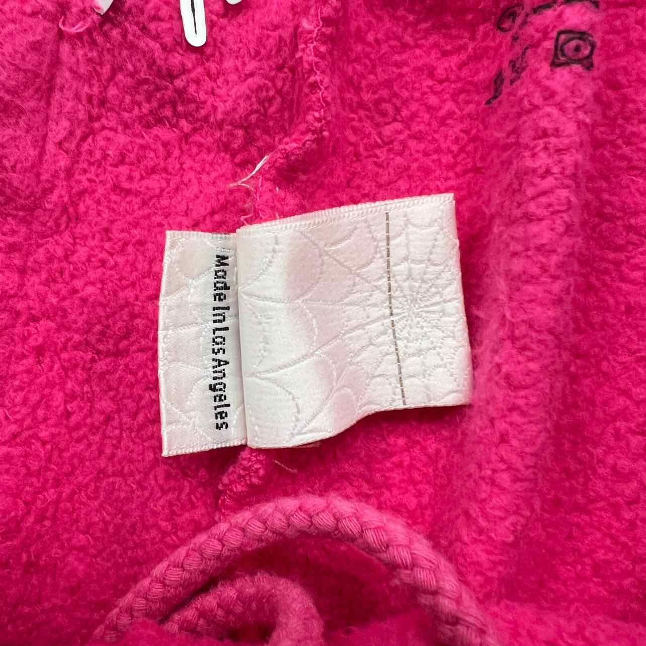 Sp5der Sweatpants "P*NK" Pink New Size M