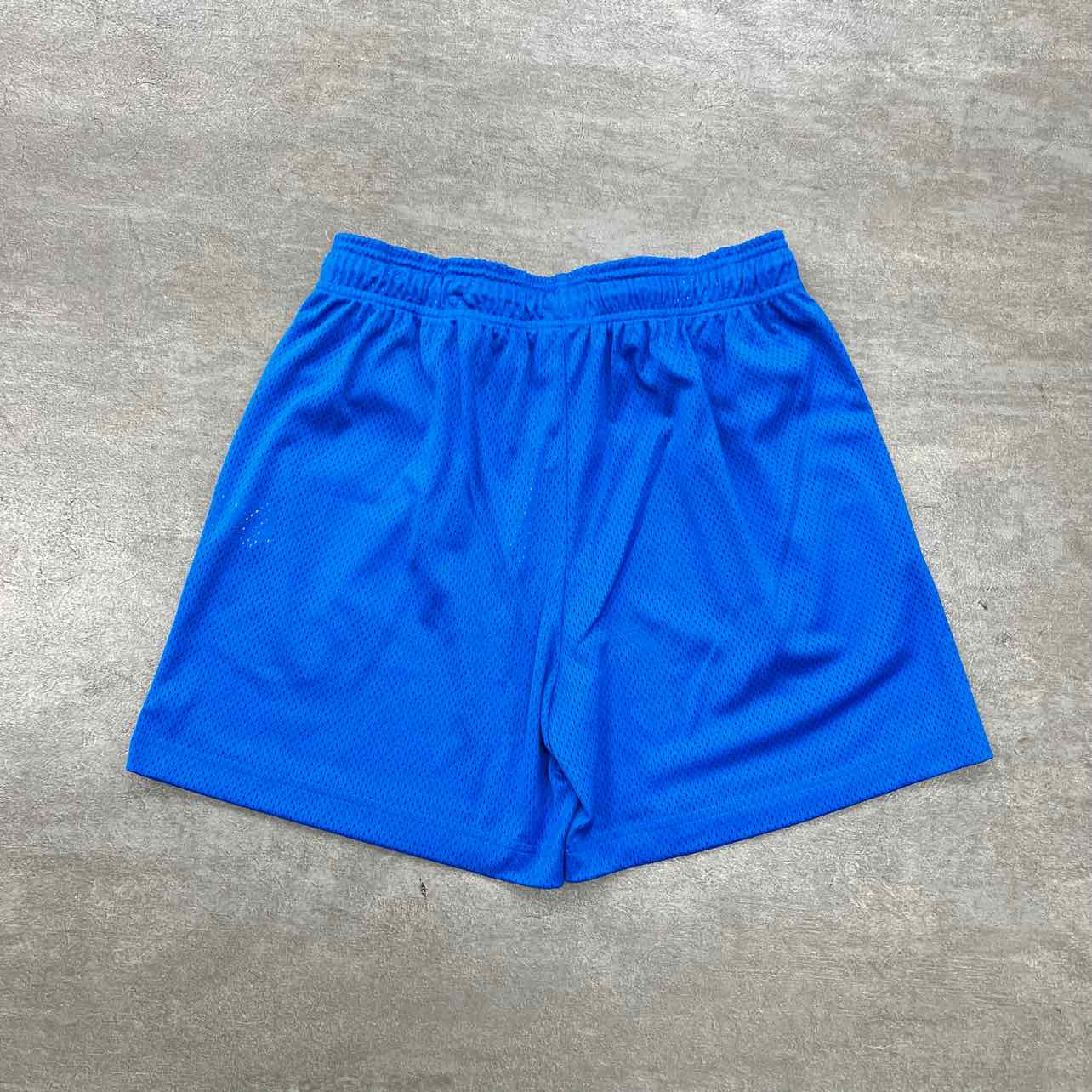Eric Emanuel Mesh Shorts "BLUE" Orange New Size L