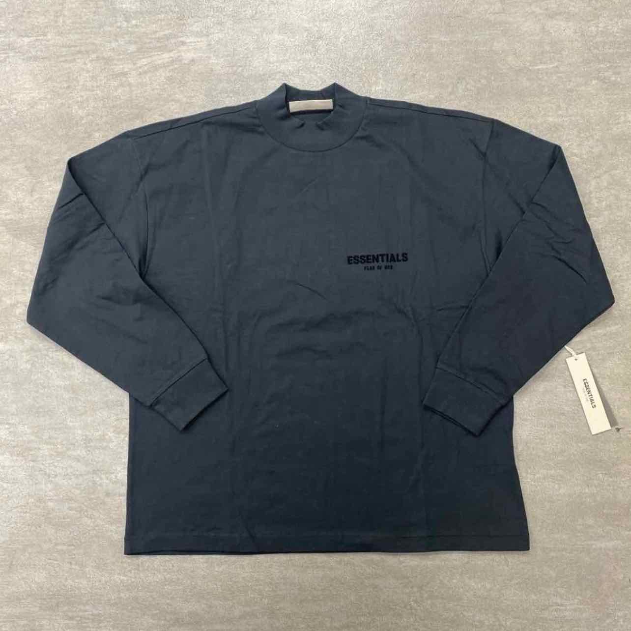 Fear of God Long Sleeve &quot;ESSENTIALS&quot; Stretch Limo New Size M